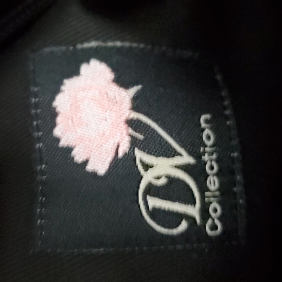 Vintage Dolce Vita 90's  Women's Satin Embroided Purse Handbag - Picture 6 of 8